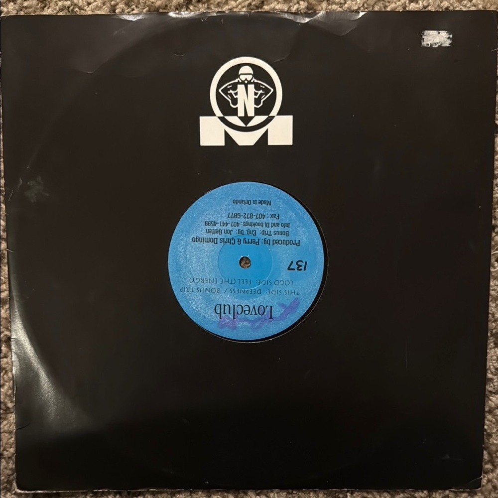 Trance Music Vinyl Record